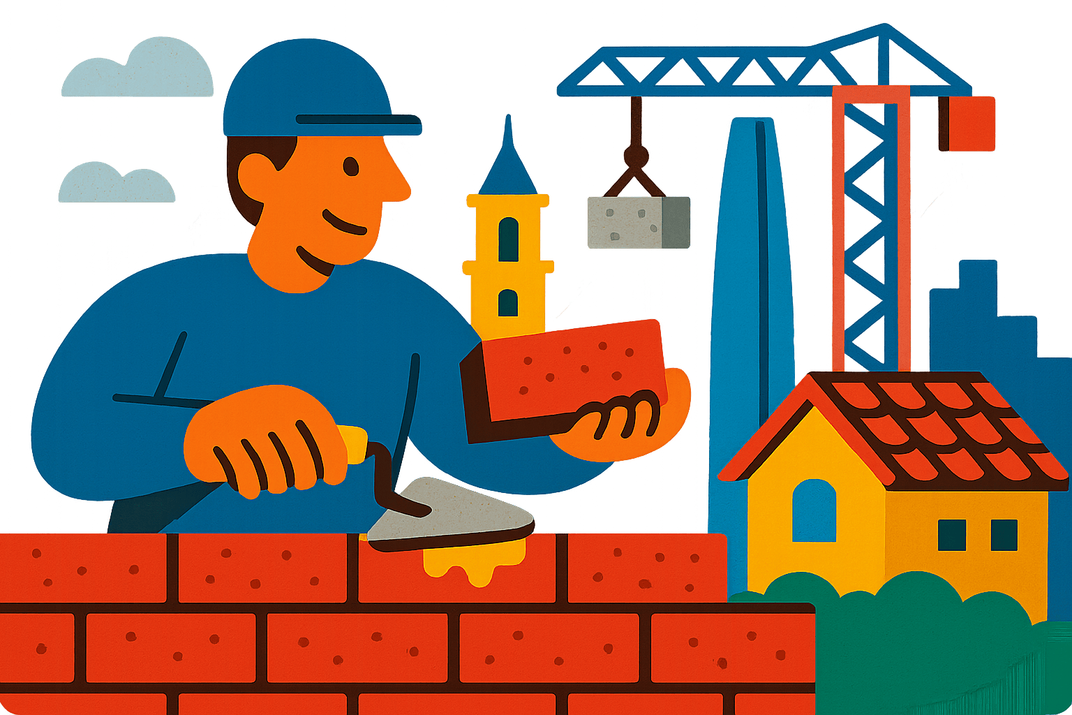 Materiales o características de construcción